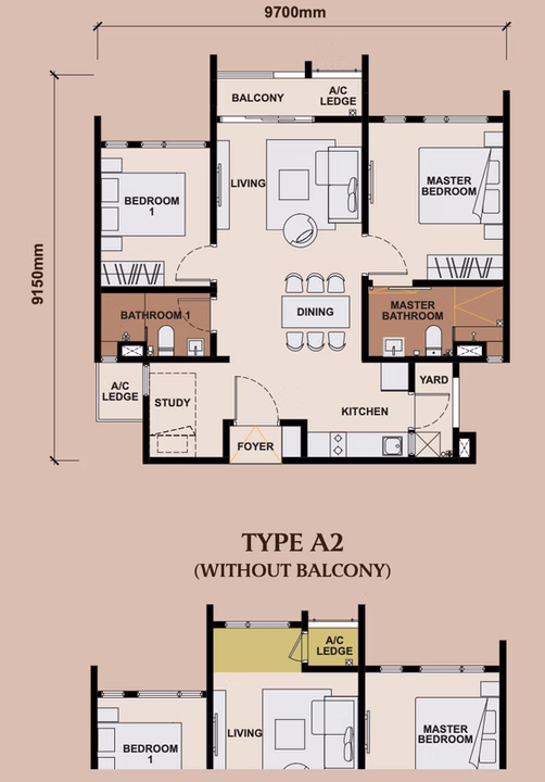 Queenswoodz Layout Type A